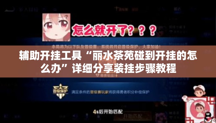 辅助开挂工具“丽水茶苑碰到开挂的怎么办”详细分享装挂步骤教程