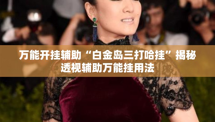 万能开挂辅助“白金岛三打哈挂”揭秘透视辅助万能挂用法