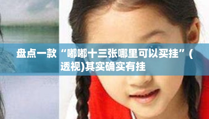 盘点一款“嘟嘟十三张哪里可以买挂	”(透视)其实确实有挂 