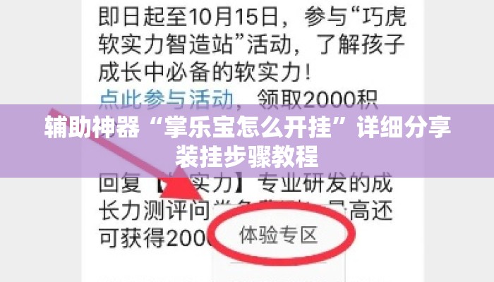 辅助神器“掌乐宝怎么开挂	”详细分享装挂步骤教程