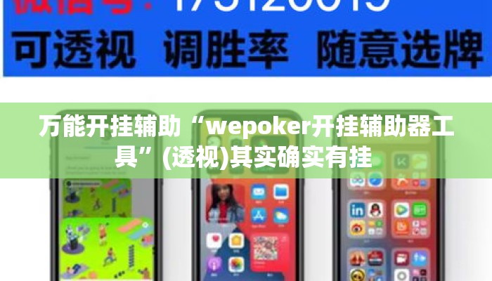 万能开挂辅助“wepoker开挂辅助器工具”(透视)其实确实有挂 