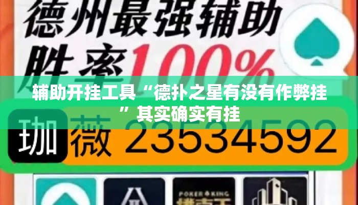 辅助开挂工具“德扑之星有没有作弊挂	”其实确实有挂