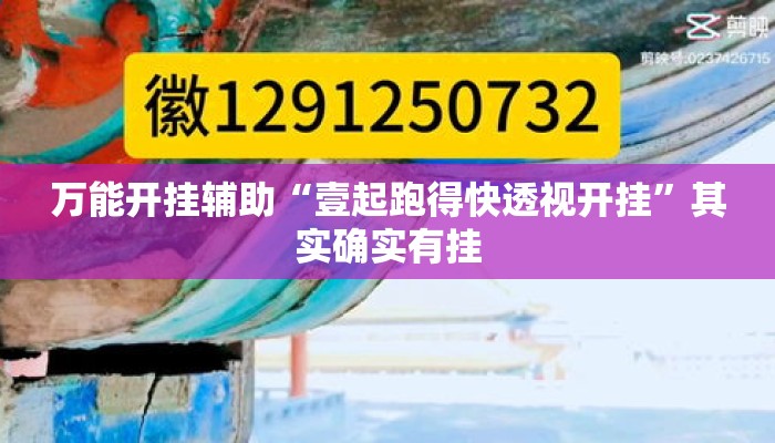 万能开挂辅助“壹起跑得快透视开挂”其实确实有挂