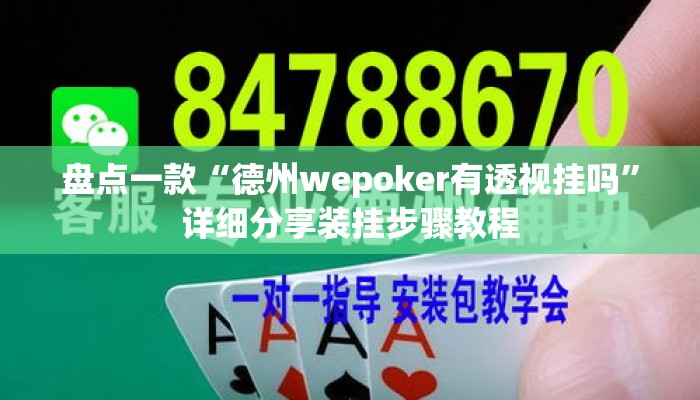 盘点一款“德州wepoker有透视挂吗”详细分享装挂步骤教程
