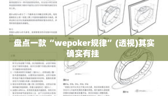 盘点一款“wepoker规律”(透视)其实确实有挂 