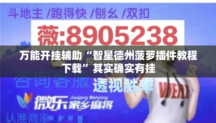 万能开挂辅助“智星德州菠萝插件教程下载	”其实确实有挂
