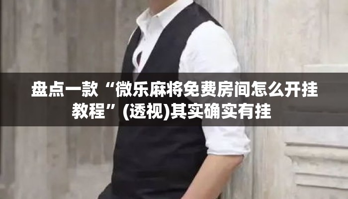 盘点一款“微乐麻将免费房间怎么开挂教程	”(透视)其实确实有挂 