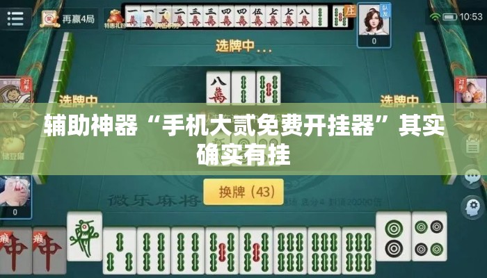 辅助神器“手机大贰免费开挂器”其实确实有挂