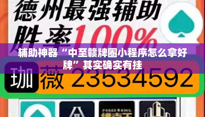 辅助神器“中至赣牌圈小程序怎么拿好牌	”其实确实有挂