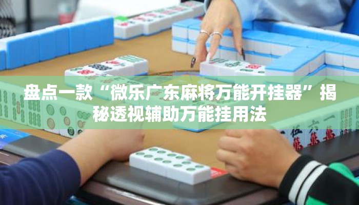 盘点一款“微乐广东麻将万能开挂器”揭秘透视辅助万能挂用法