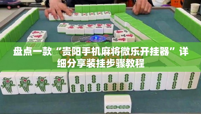 盘点一款“贵阳手机麻将微乐开挂器”详细分享装挂步骤教程