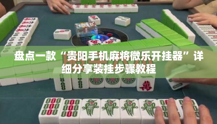 盘点一款“贵阳手机麻将微乐开挂器”详细分享装挂步骤教程