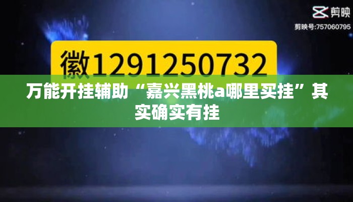 万能开挂辅助“嘉兴黑桃a哪里买挂”其实确实有挂