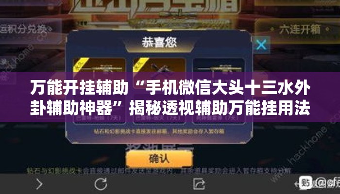 万能开挂辅助“手机微信大头十三水外卦辅助神器”揭秘透视辅助万能挂用法