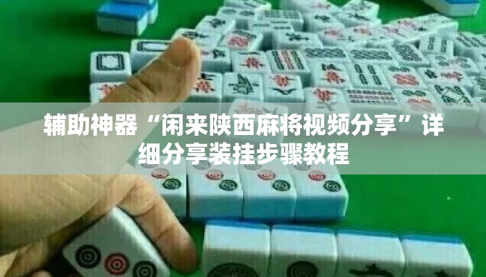 辅助神器“闲来陕西麻将视频分享”详细分享装挂步骤教程