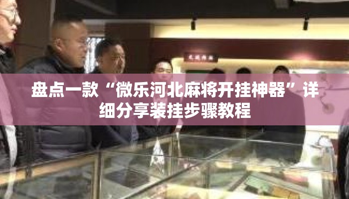 盘点一款“微乐河北麻将开挂神器”详细分享装挂步骤教程