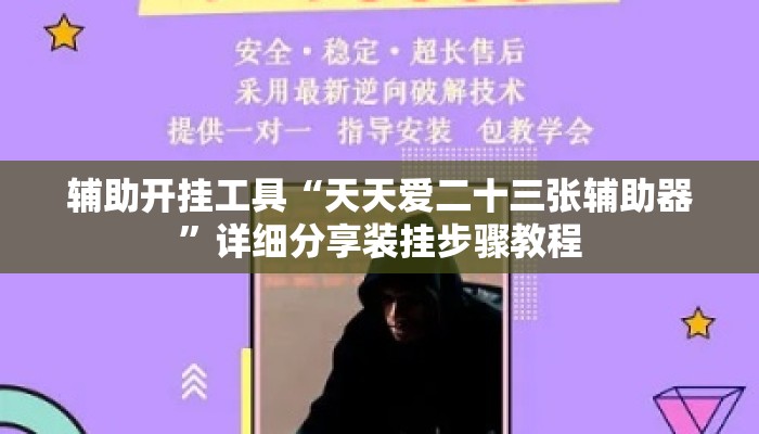 辅助开挂工具“天天爱二十三张辅助器”详细分享装挂步骤教程