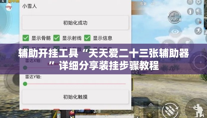 辅助开挂工具“天天爱二十三张辅助器”详细分享装挂步骤教程