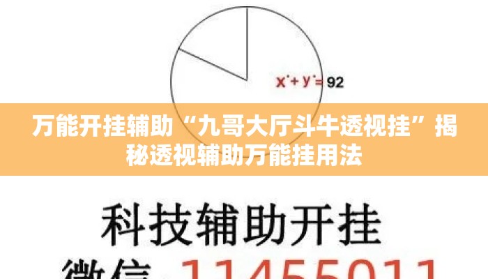 万能开挂辅助“九哥大厅斗牛透视挂”揭秘透视辅助万能挂用法