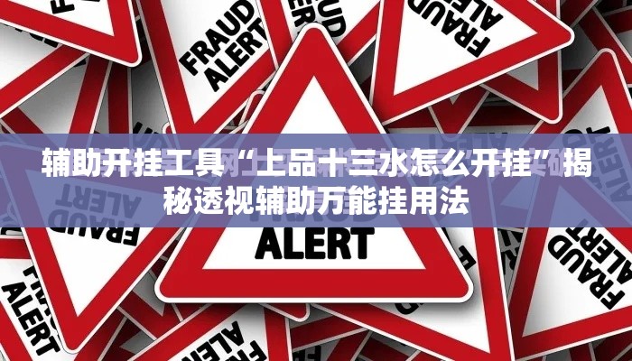 辅助开挂工具“上品十三水怎么开挂”揭秘透视辅助万能挂用法