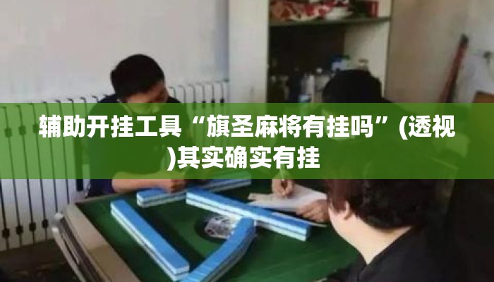 辅助开挂工具“旗圣麻将有挂吗”(透视)其实确实有挂 