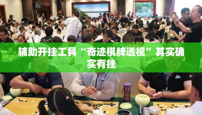 辅助开挂工具“奇迹棋牌透视”其实确实有挂