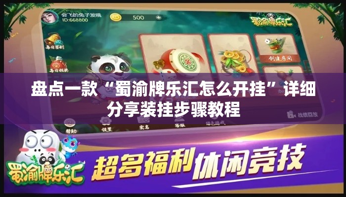盘点一款“蜀渝牌乐汇怎么开挂”详细分享装挂步骤教程