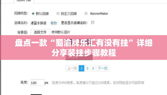 盘点一款“蜀渝牌乐汇有没有挂”详细分享装挂步骤教程