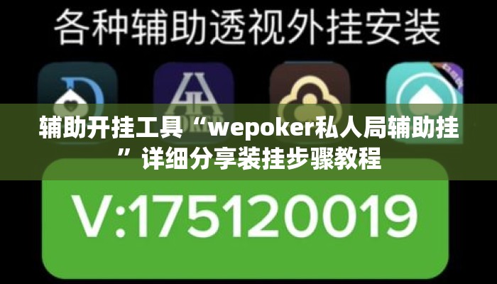 辅助开挂工具“wepoker私人局辅助挂	”详细分享装挂步骤教程