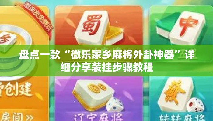 盘点一款“微乐家乡麻将外卦神器”详细分享装挂步骤教程